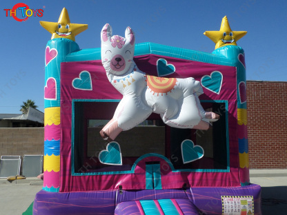 Dinosaur animal inflatable bouncy house, 2025 new style party rental inflatable jumper house for kids