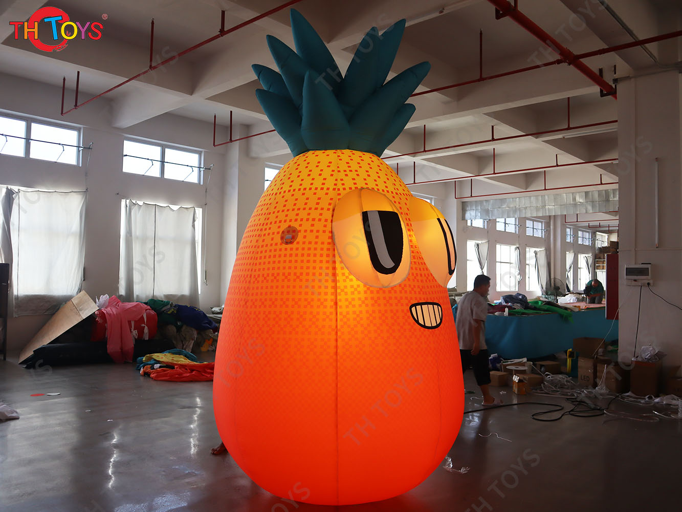 [Copy]Outdoor Advertising Giant Inflatable Pineapple Fruit Model