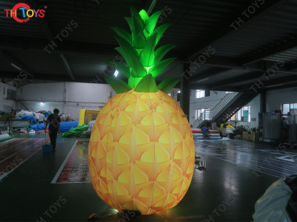 Outdoor Advertising Giant Inflatable Pineapple Fruit Model