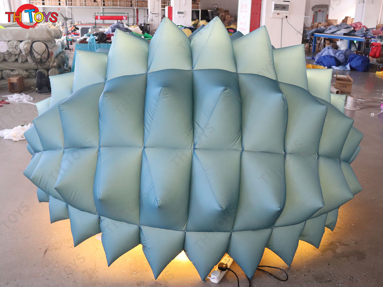 Outdoor Advertising Giant Inflatable Durian Fruit Model