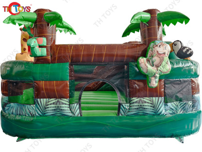 6x4m Inflatable Jungle Playground Jumping Castle