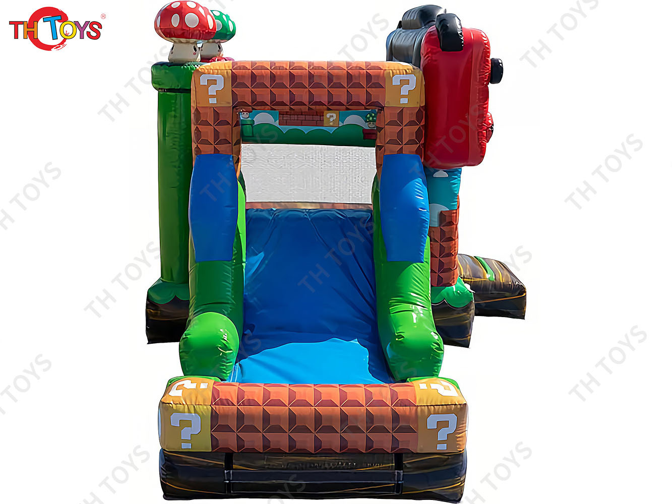 8x4m Inflatable Gamer Combo Bounce House and Slide