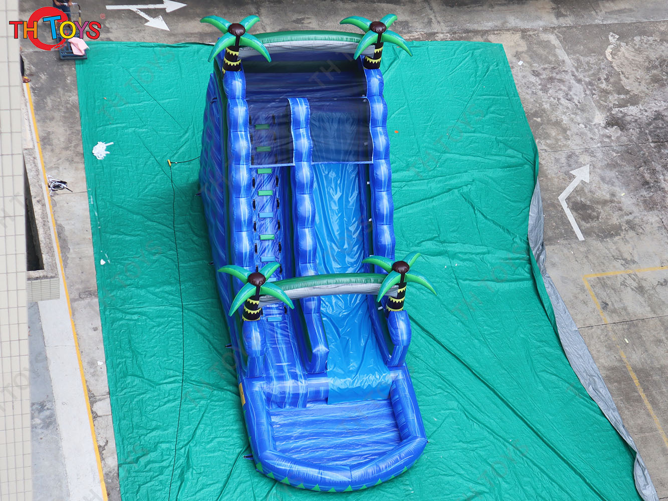 Wholesale Commercial Large Inflatable Water Slide With Pool China Cheap Adult Waterslide Bounce House Slip Slide For Sale