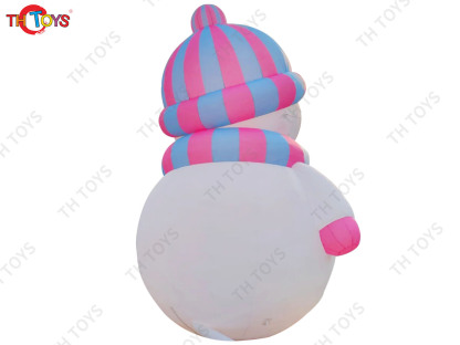 Outdoor Inflatable Christmas Snowman Model High Quality Commercial Inflatable Snowman Yard Decoration