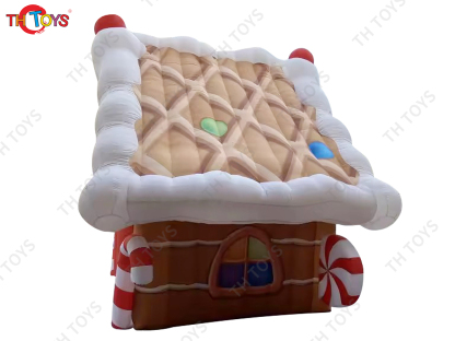 New inflatable christmas house,inflatable christmas grotto christmas santa claus cabin tent