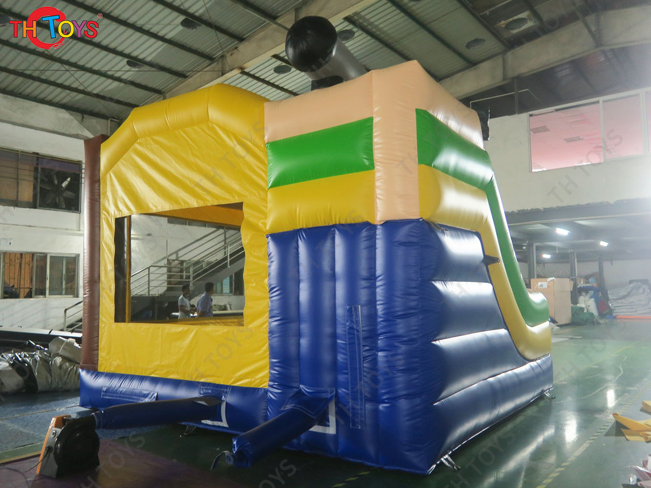 Giant Inflatable Pirate Slide Pirate Boat Theme bouncer slide for Sale