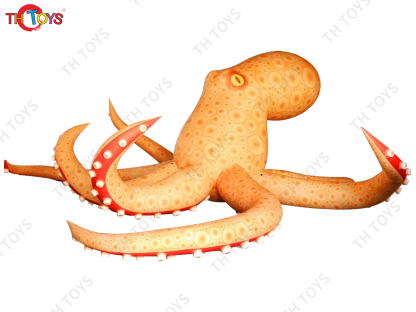 4M 5M Giant Inflatable Cartoon Octopus Air Blow Squid with Tentacles Nightclub Wall Decoration Halloween Event Advertising Props