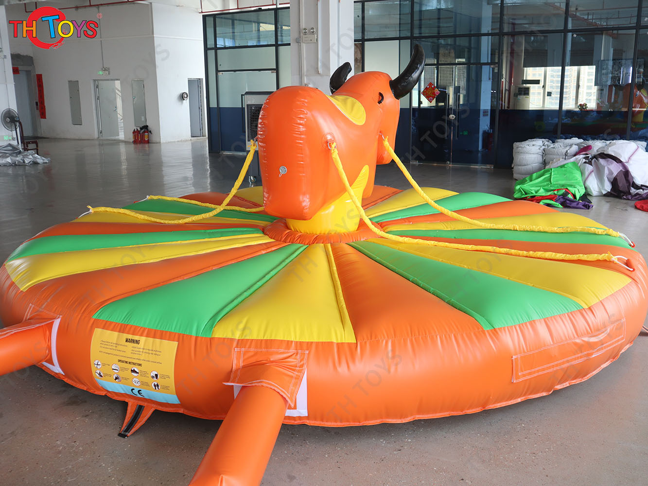 human inflatable bull ride game,pull-riding rodeo game inflatable, inflatable bull fighting carnival game