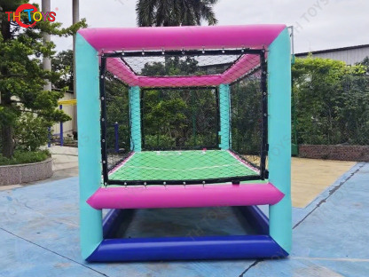 Fast Shipment Inflatable Drone Arena Field Athletic Education Training Children Confrontation Practice Flight Inflatable Cage