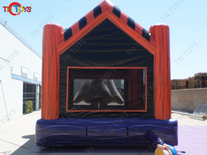 Fast Shipping 13*13ft Halloween Inflatable Bouncer with Ghost Cartoon Commercial Inflatable Bounce House Castle for Children