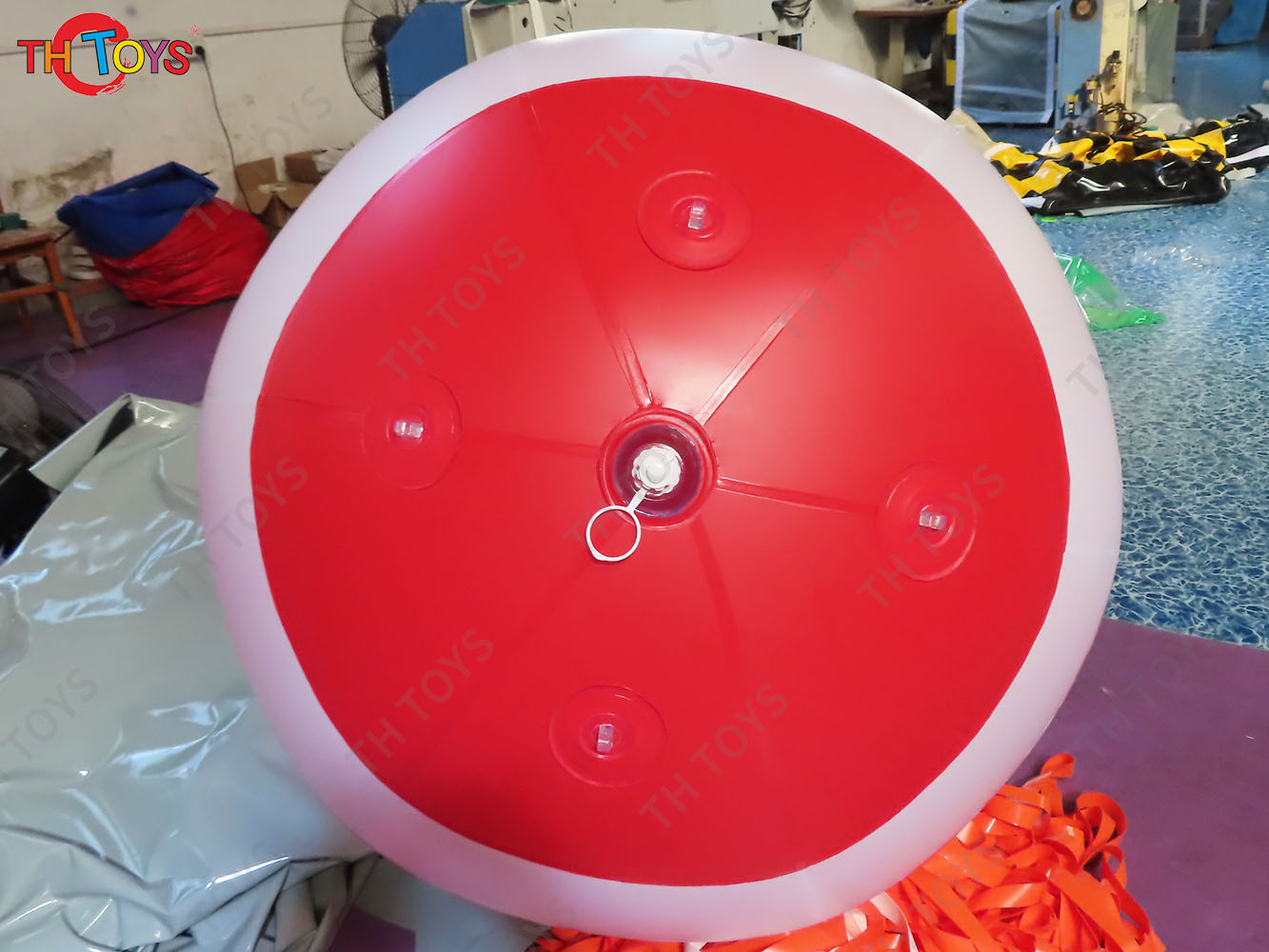 Fast Air Shipping Giant Inflatable Candy Helium Balloon Inflatable Hanging Sphere Balloon for Ceilling Decoration