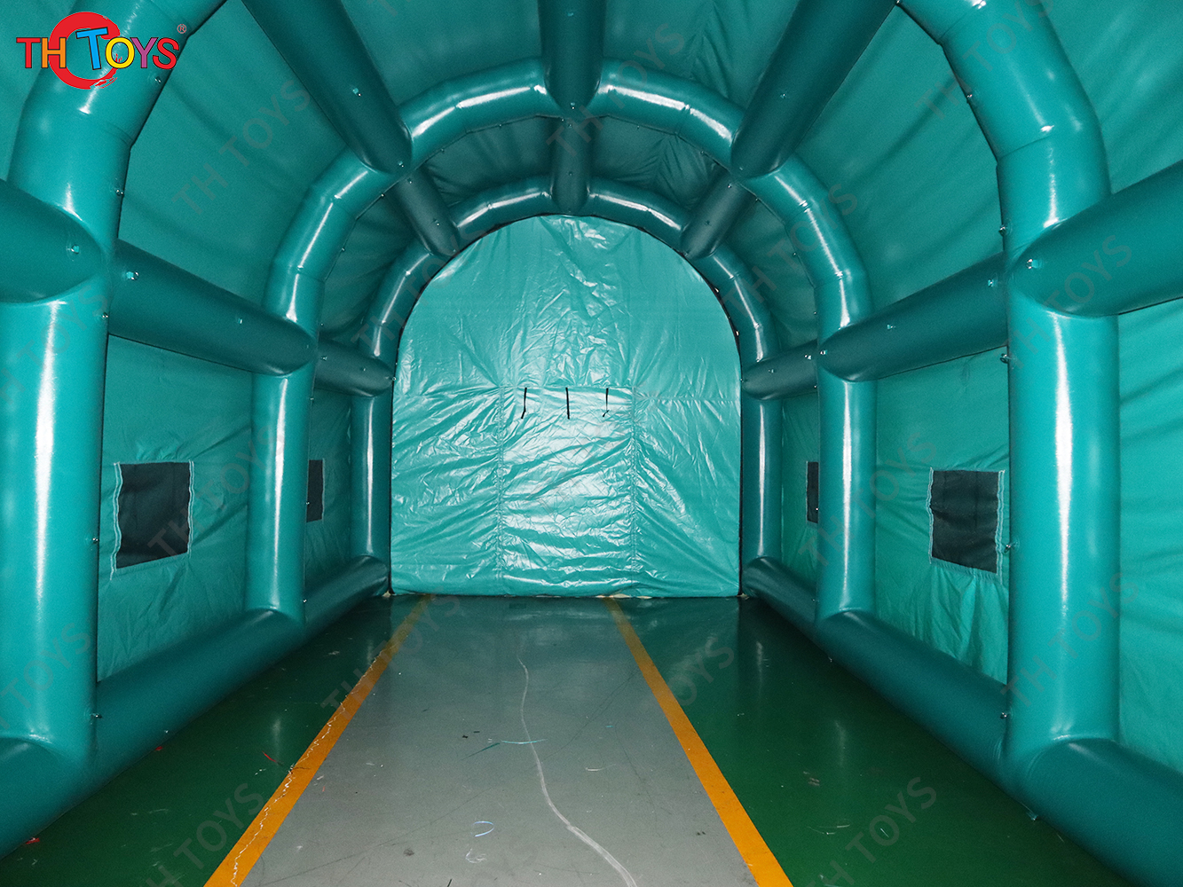 8X4X4mh Airtight PVC Inflatable Garage Water Proof Car Hangar Dome Tent For Outdoor Event