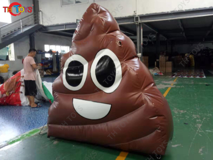 Customized 2m/3m/4m Giant Advertising Inflatable Shit Model Inflatable Poop Model Outdoor Advertising Cartoon Shit for Promotion