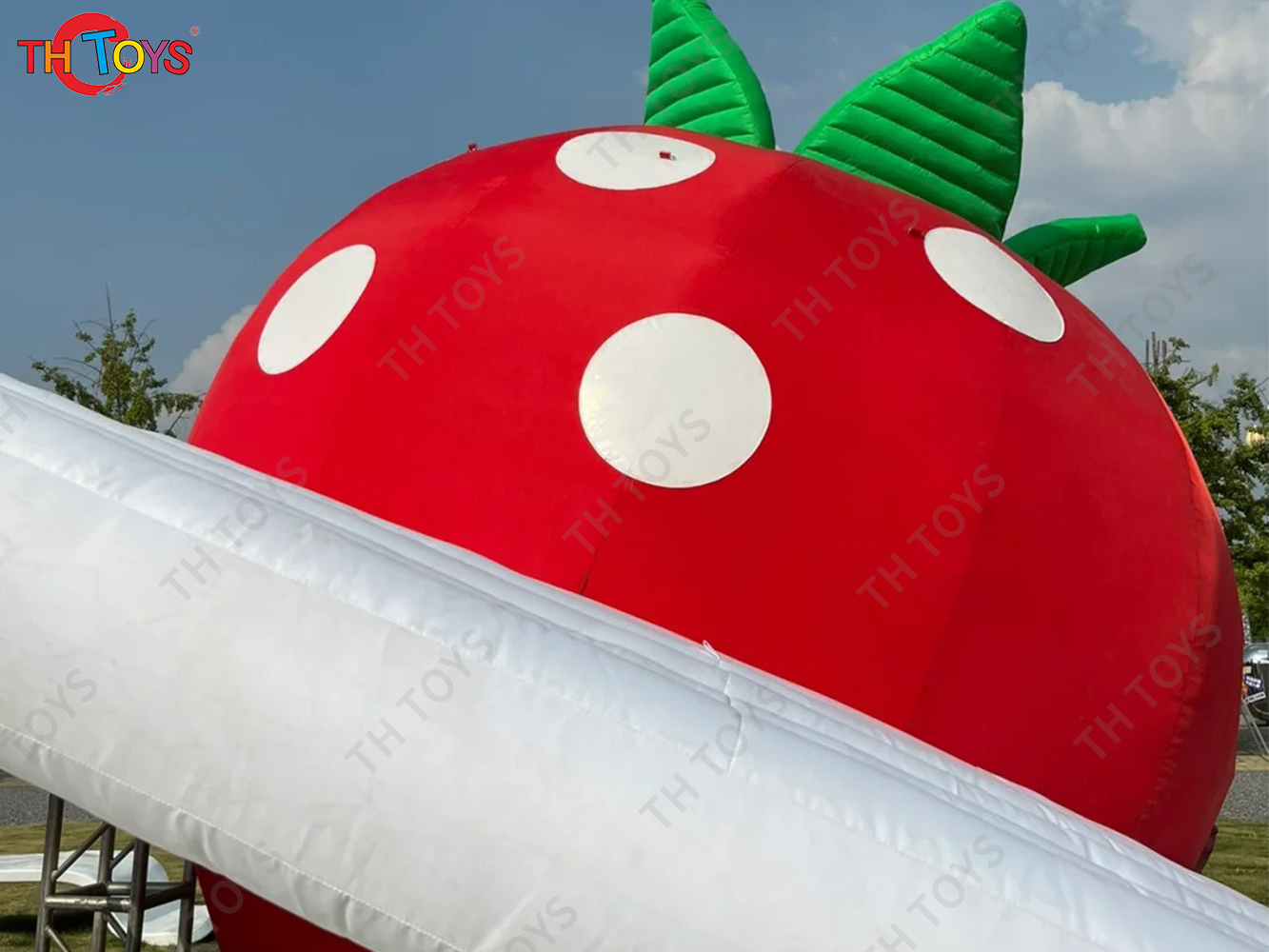 Giant Inflatable Strawberry Device Inflatable Strawberry Balloon