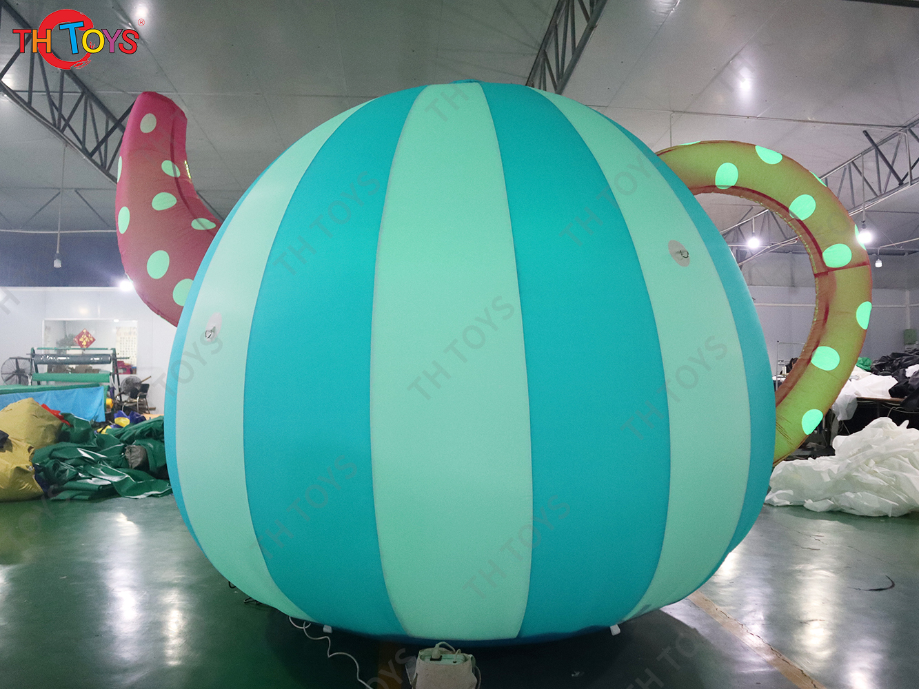 Giant Inflatable Teapot Shape Stage New Design Background Inflatable Shelter