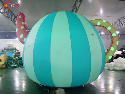 Giant Inflatable Teapot Shape Stage New Design Background Inflatable Shelter
