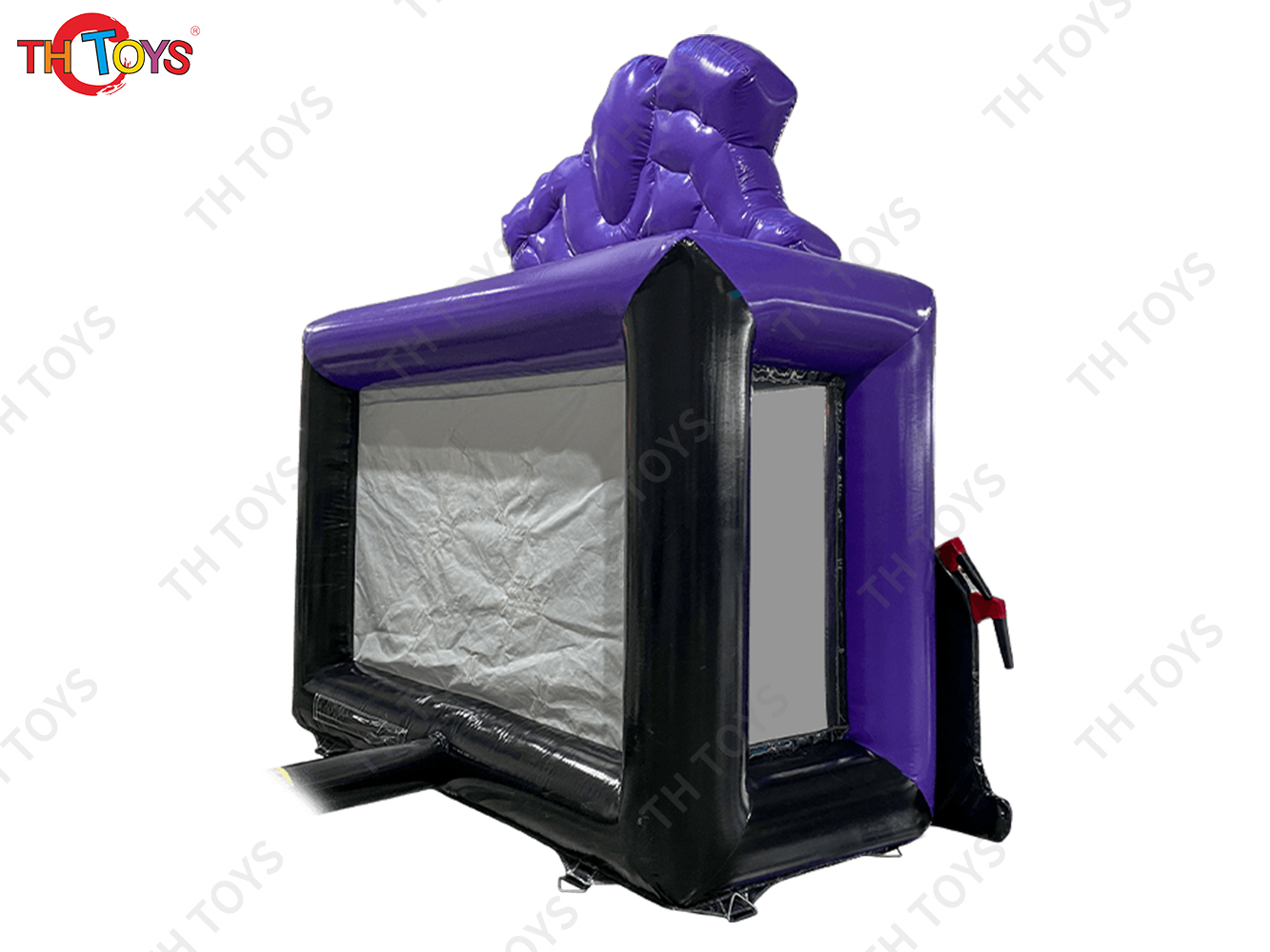 Inflatable Zombie Attack Axe Throwing And Archery Shooting Game