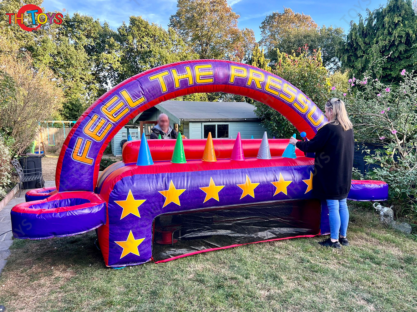 Hot Potato Carnival Game new games inflatable Hoverball Race games