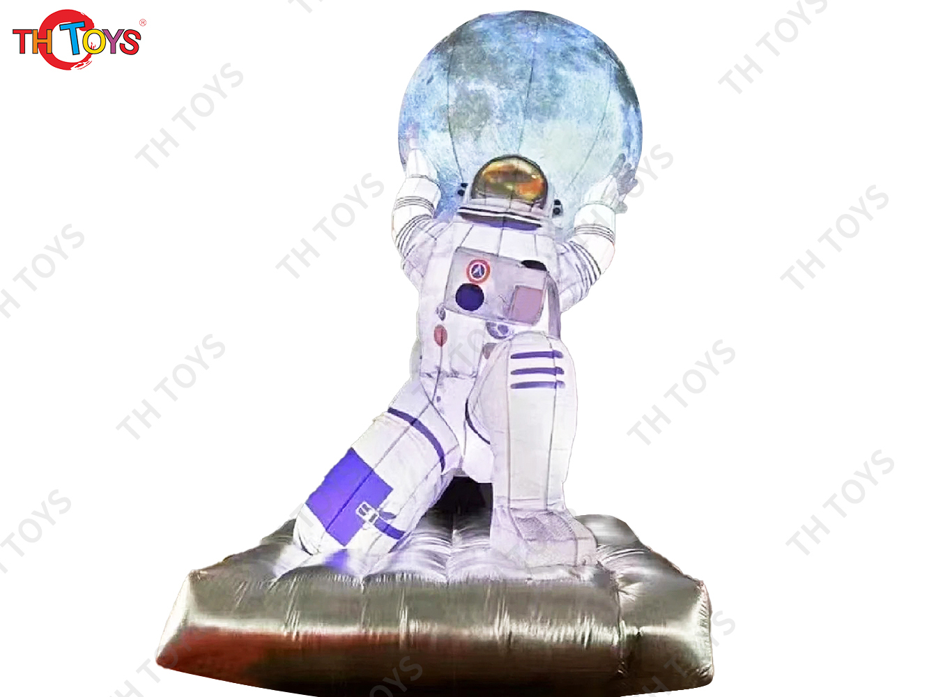Costume with Stage Big Inflatable Spaceman with Blower for Space themed Party Cinema Mall Decoration