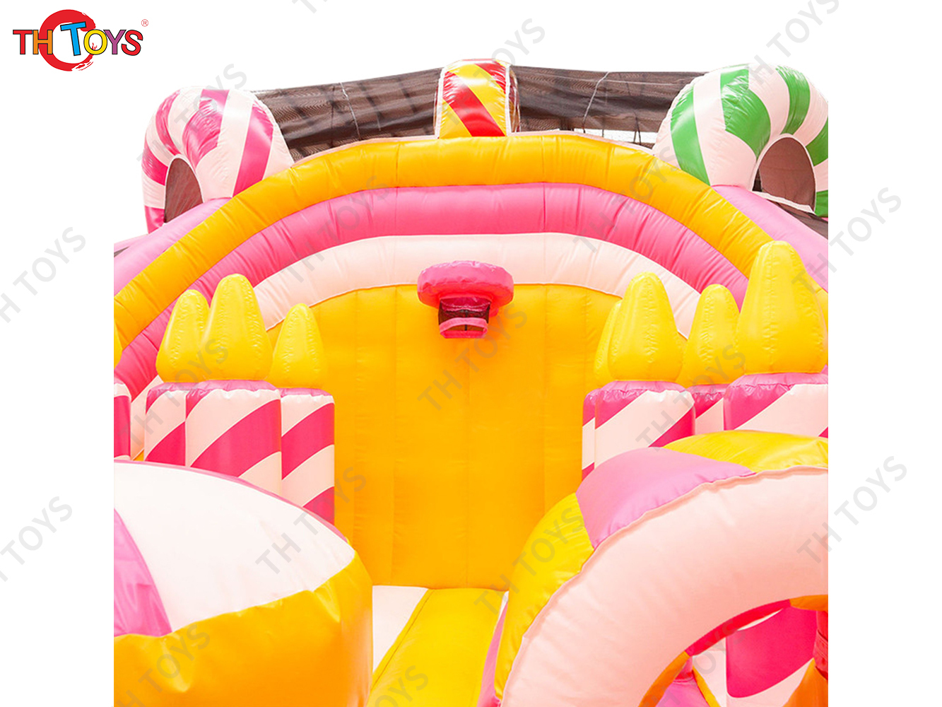 Inflatable Cake Bouncer Castles with cover Child Jumping Bouncy Castle Trampoline Bounce House Inflatable Bouncer