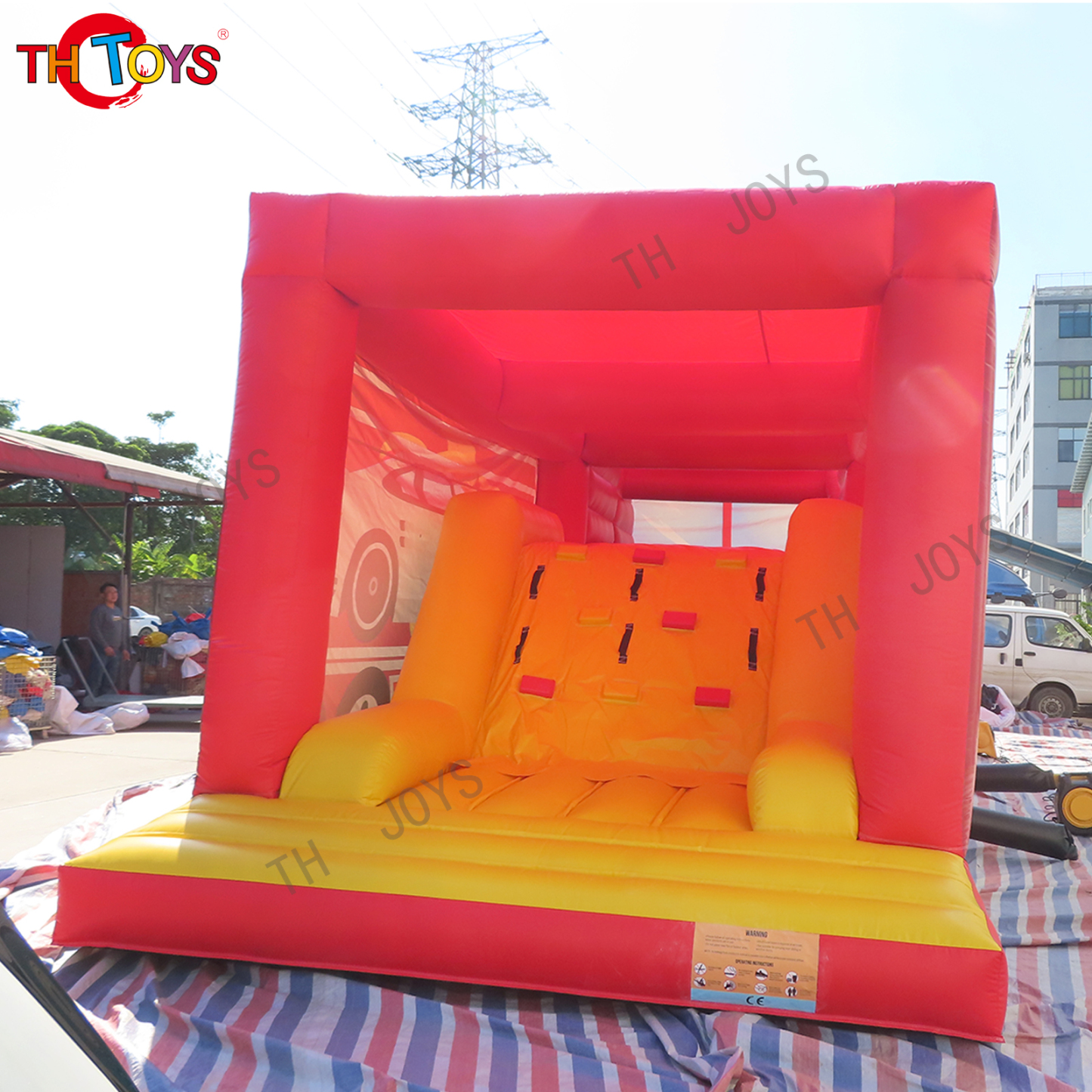 Inflatable Obstacle Course Sports Games
