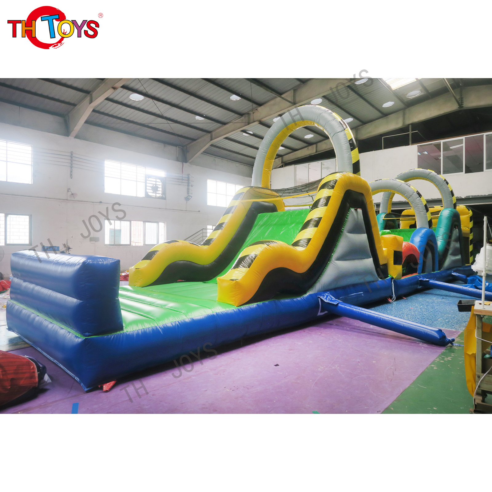 Inflatable Obstacle Course Sports Games-10