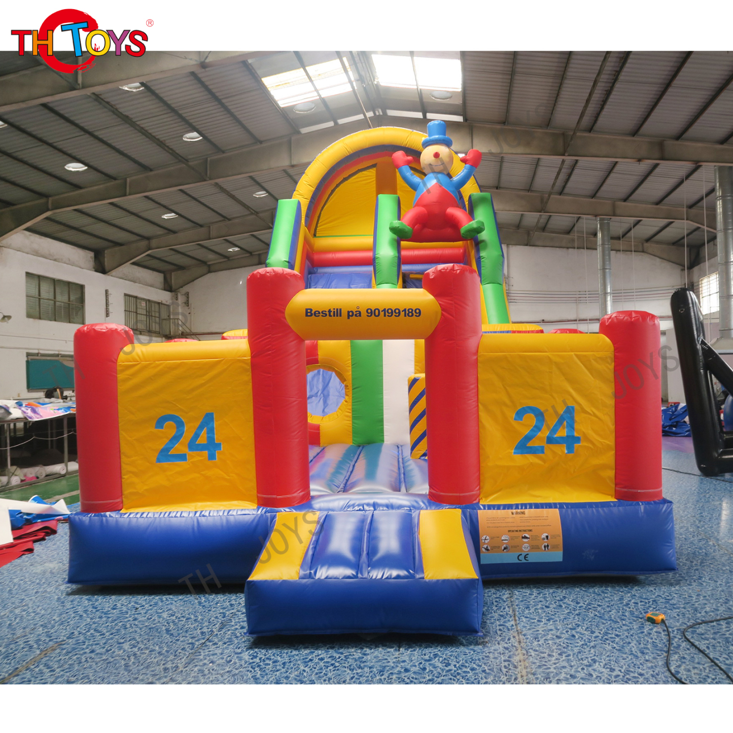 Inflatable slide-11