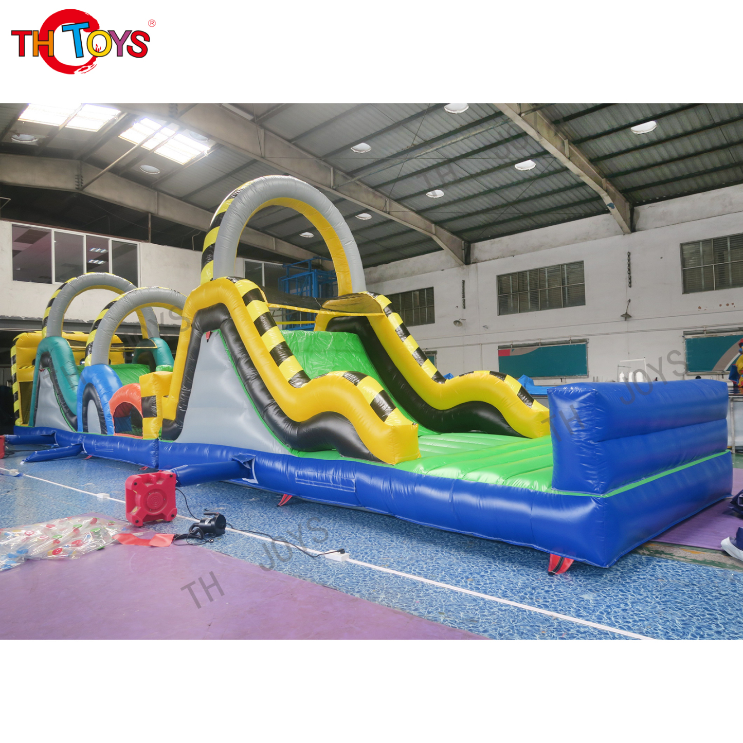 Inflatable Obstacle Course Sports Games-10