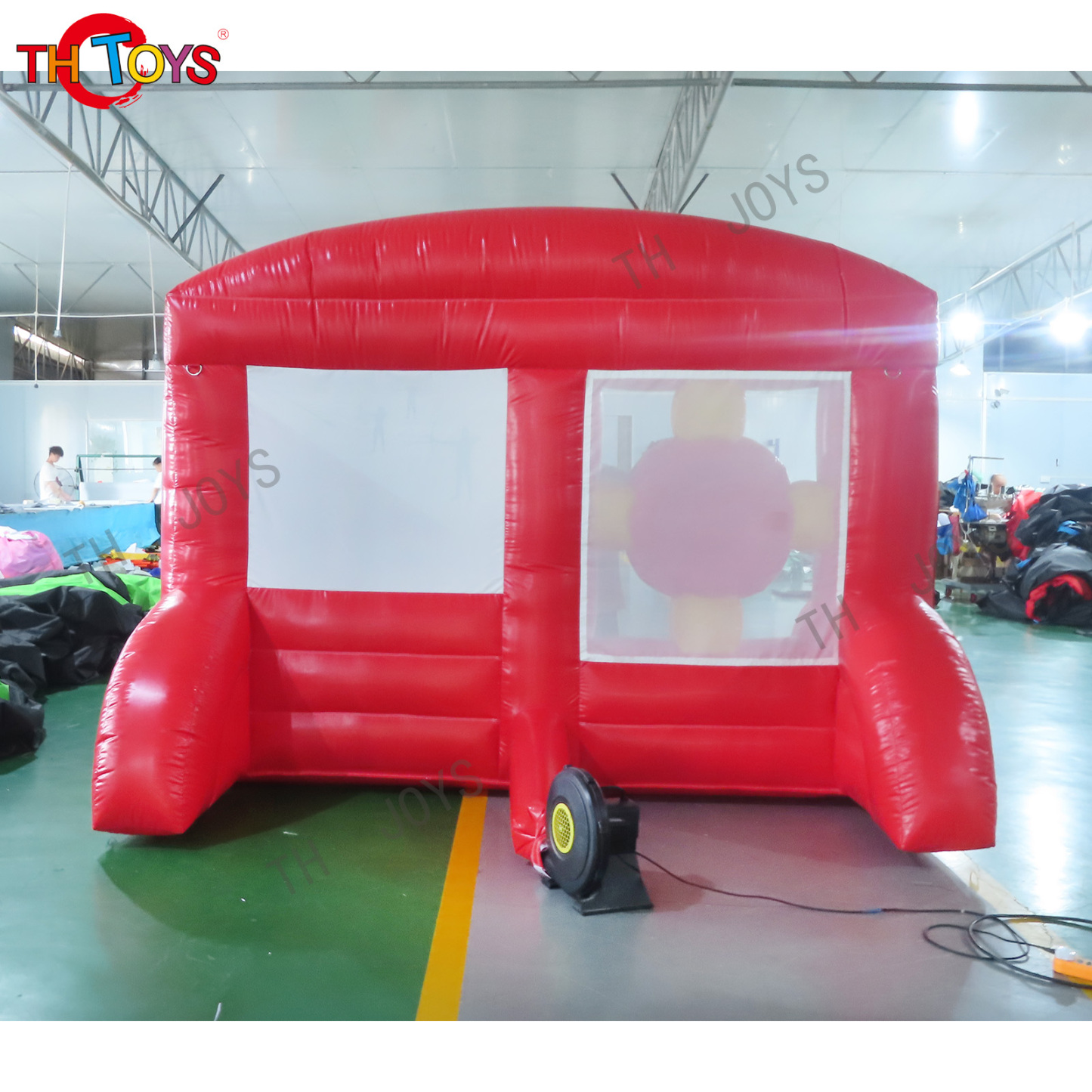 wild west inflatable carnival shootout game inflatable shooting gallery