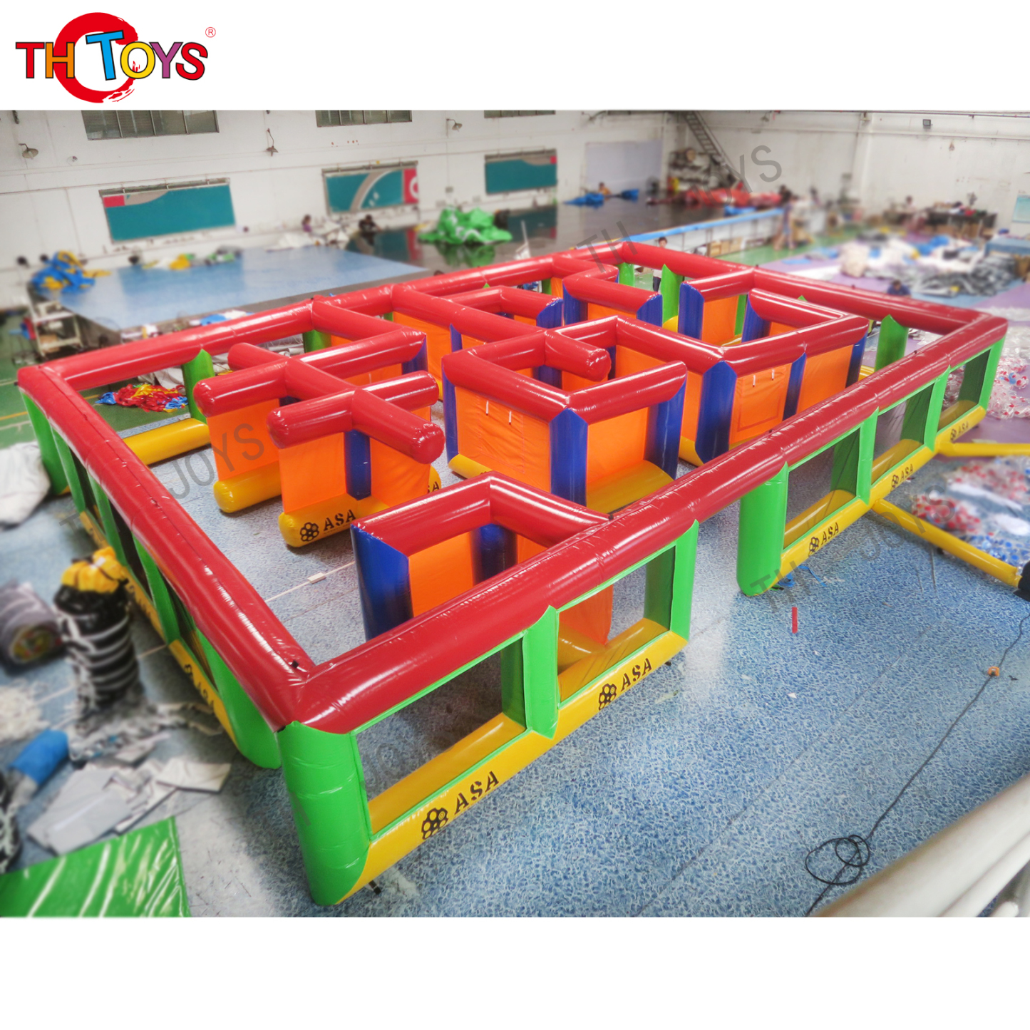 Inflatable Maze12