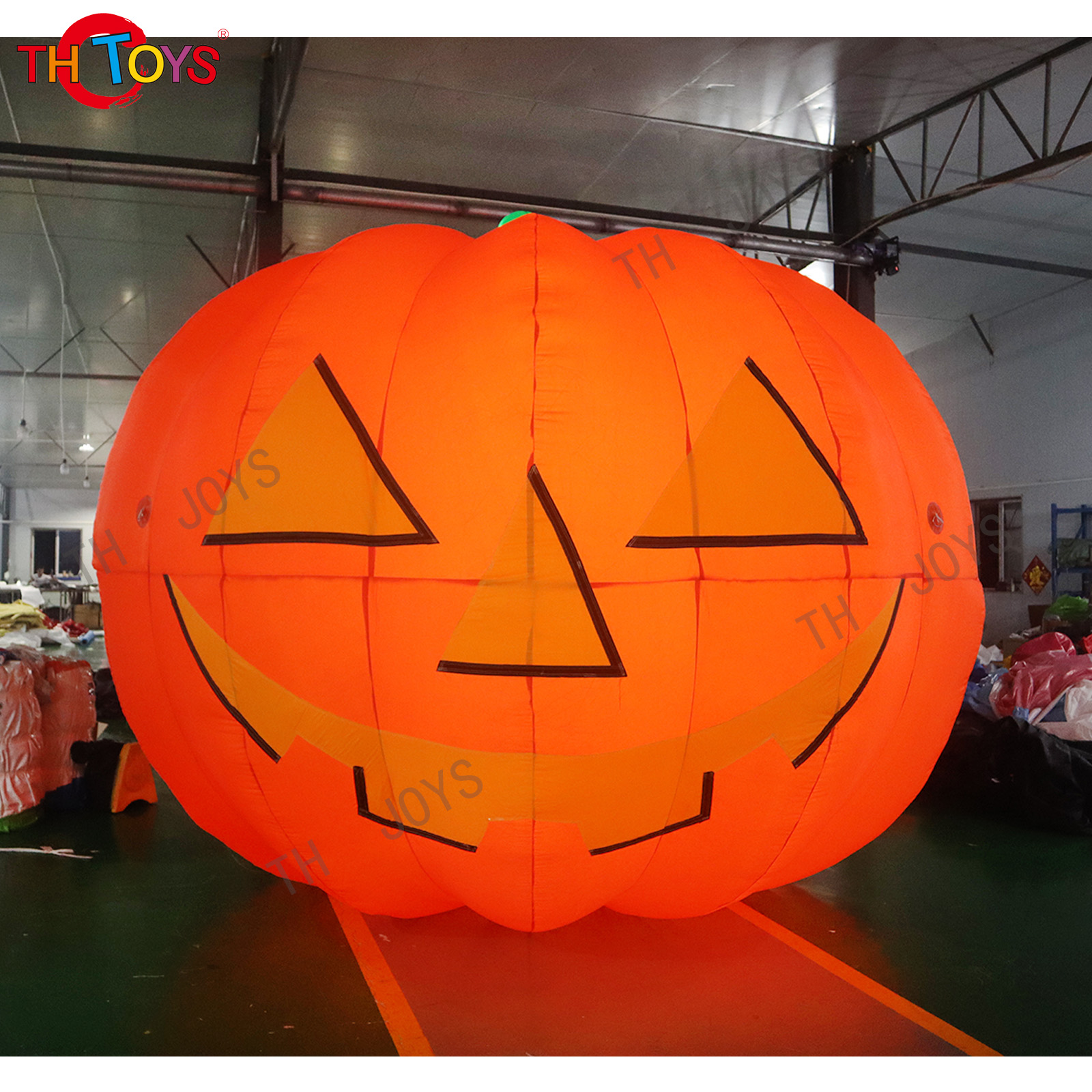 Giant Inflatable Skeleton Pumpkin Custom Inflatable Halloween Pumpkin
