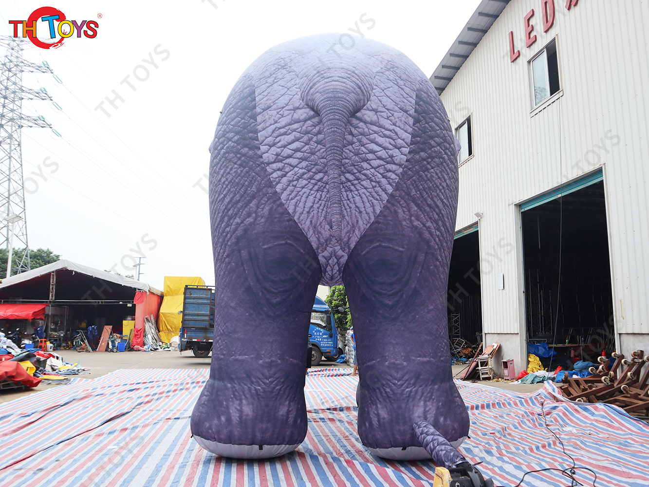 Giant Inflatable Elephant Realistic-Looking Inflatable Animals for event advertising big inflatables