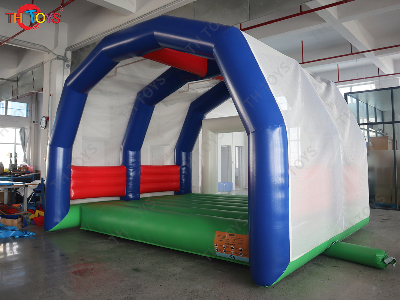 Bouncy Goalkeeper Sports Inflatables Commercial Inflatable Soccer Goal Football Shoot Out Game with Blower