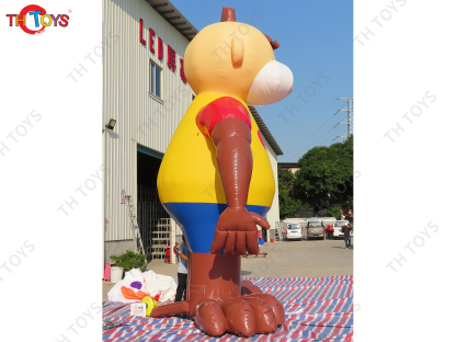 Advertising Giant Inflatable Monkey Model Cartoon Animals Characters For Sale
