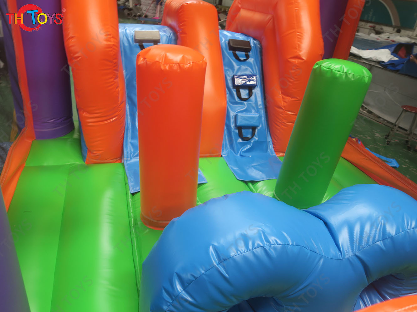 6x3m PVC Tarpaulin Inflatable Bouncer Cheap Inflatable Bouncy Castle Bounce House Toys with Slide