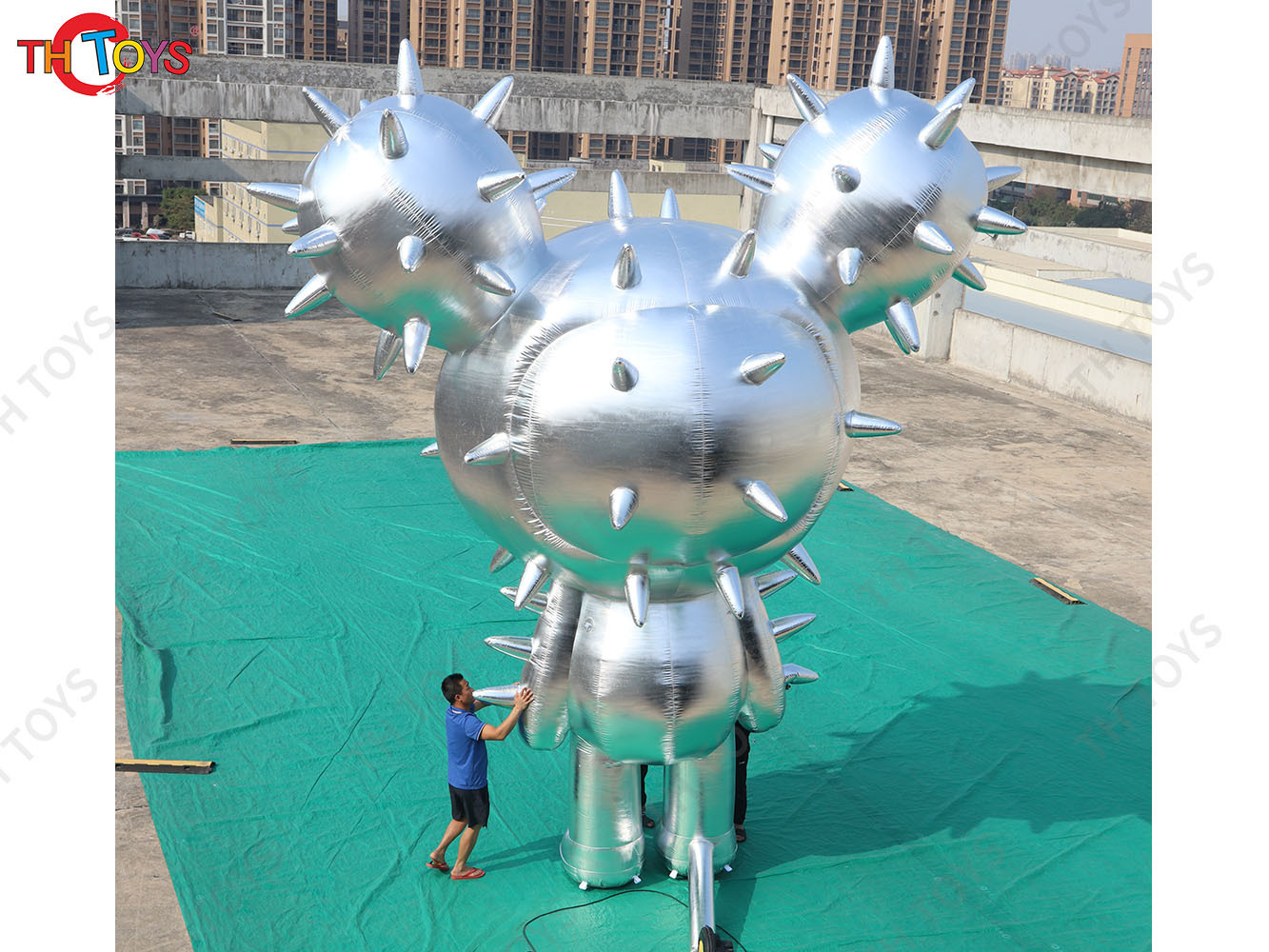 Inflatable Silver Tokidoki Cartoon for Advertising