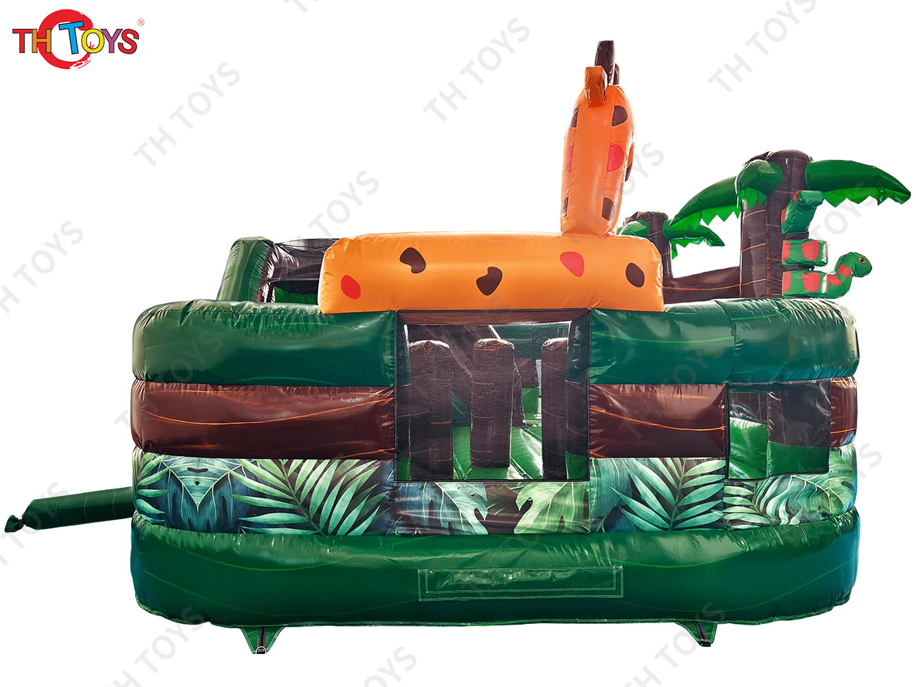 6x4m Inflatable Jungle Playground Jumping Castle