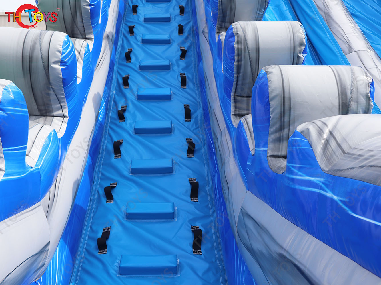 by ship to port,Inflatable Water Slide With Pool for commercial rent,giant inflatable slide slip summer toys