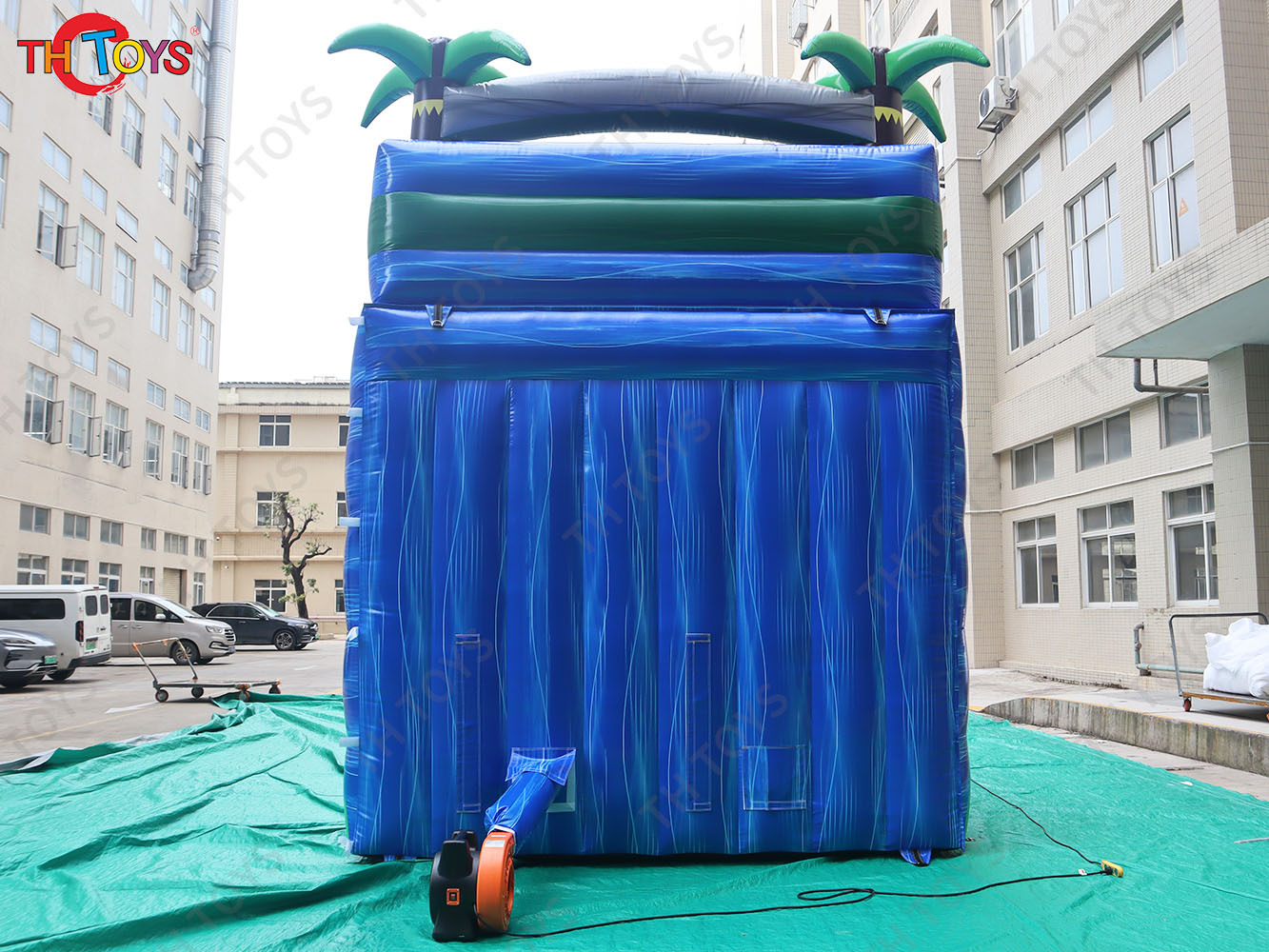 Wholesale Commercial Large Inflatable Water Slide With Pool China Cheap Adult Waterslide Bounce House Slip Slide For Sale