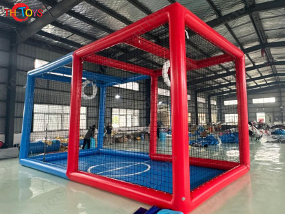 Fast Shipment Inflatable Drone Arena Field Athletic Education Training Children Confrontation Practice Flight Inflatable Cage