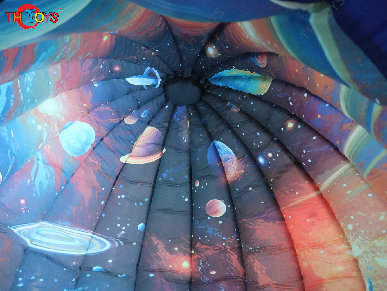 Mini Portable Inflatable Projection Planetarium Dome Tent, Forming an Inflatable Planetarium