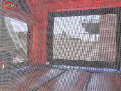 Fast Shipping 13*13ft Halloween Inflatable Bouncer with Ghost Cartoon Commercial Inflatable Bounce House Castle for Children