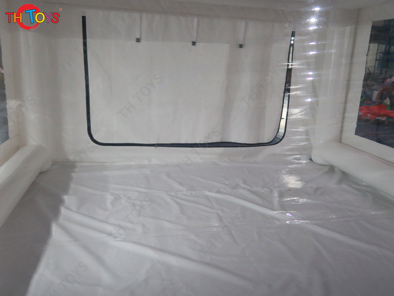 Large Inflatable Air Cube Tent for Outdoor Camping Portable Blow Up Air Tents House