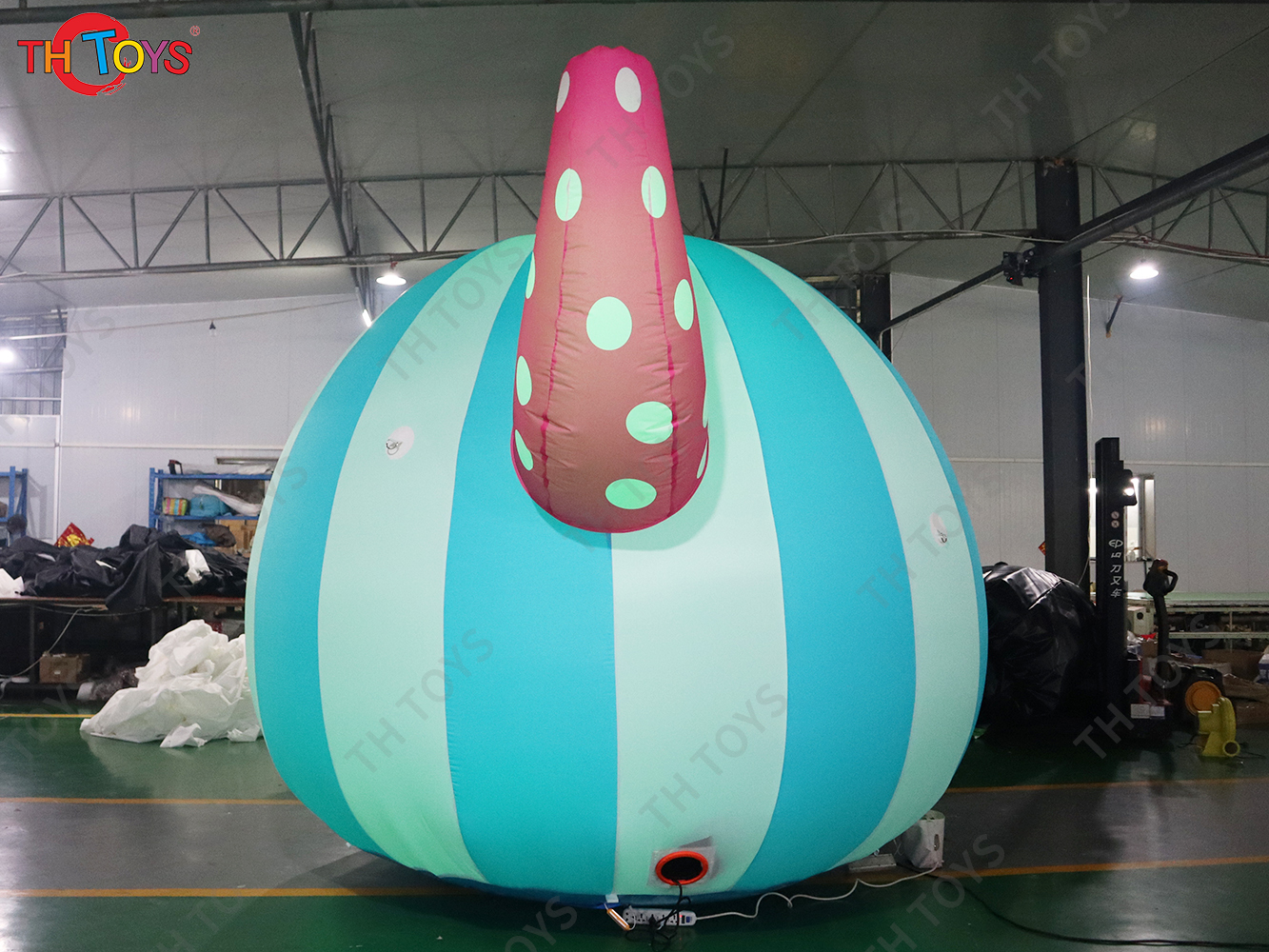 Giant Inflatable Teapot Shape Stage New Design Background Inflatable Shelter