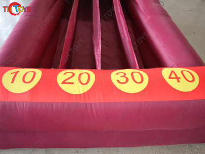 4x2.5x2.5m Inflatable Rolling balls Pitching Game
