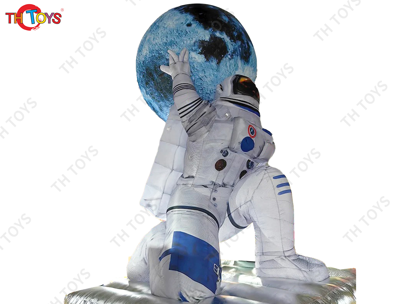 Costume with Stage Big Inflatable Spaceman with Blower for Space themed Party Cinema Mall Decoration