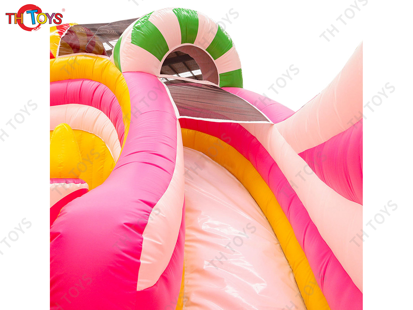 Inflatable Cake Bouncer Castles with cover Child Jumping Bouncy Castle Trampoline Bounce House Inflatable Bouncer