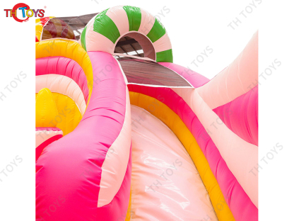 Inflatable Cake Bouncer Castles with cover Child Jumping Bouncy Castle Trampoline Bounce House Inflatable Bouncer