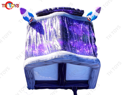Carnival Game Inflatable Throwing Dart Board Sport Game, new rocket space throwing target games