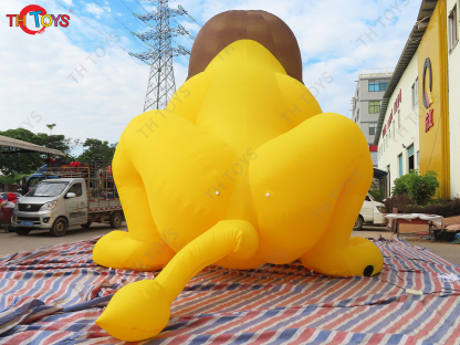 Giant Inflatable Lion Replica Model Animal Cartoon Lion for Outdoor Commercial Advertising Decoration
